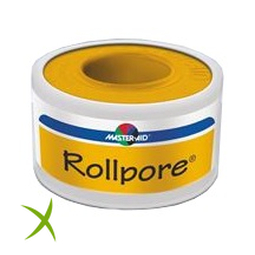 Master-Aid Cerotto in Rocchetto Rollpore Tessuto Non Tessuto 5x2,5