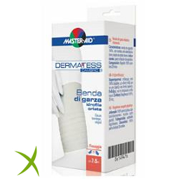 Dermatess Benda Orlata di Garza Idrofila Cambric 10x5 cm