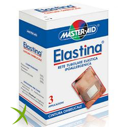 Master-Aid Rete Tubolare Elastica Ipoallergenica per Cintura Ombelicale  4,5 cm in Tensione Calibro 5,5 cm