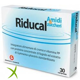 Riducal Amidi & Zuccheri 30 Compresse