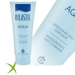 Rilastil Aqua Detergente Viso 200 ml