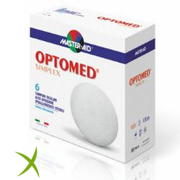 Master-Aid Tampone Oculare Optomed Simplex 6 Pezzi