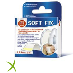 Pic Soft Fix Cerotto in Rocchetto Tessuto non Tessuto 1,25x500 cm con Fustella
