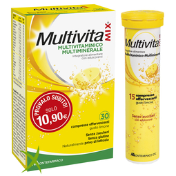 Multivitamix Senza Zucchero 30 Compresse Effervescenti