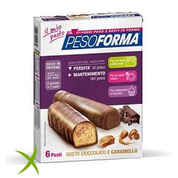 Pesoforma Barretta Cioccolato Caramello 12 x 31 g