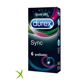 Durex Profilattico Sync 6 Pezzi