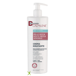 Dermovitamina Calmilene Crema Idratante per Pelle Secca, Molto Secca o Sensibile 500 ml