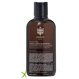 Organics Cosmetics Shampoo Rivitalizzante Anti-Caduta Con Neem Oil E Peppermint 250ml