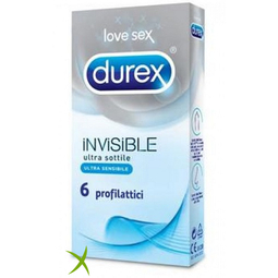 Durex Invisible Profilattico 6 Pezzi