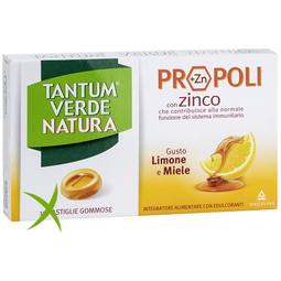 Tantum Verde Natura 15 Pastiglie Gommose Limone & Miele