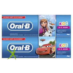 Oral-B Kids Dentifricio Frozen Bambini 0-5 anni 75 ml