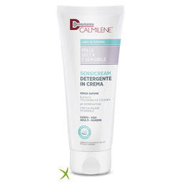 Dermovitamina Calmilene SensiCream Detergente in Senza Sapone per Pelle Secca e Sensibile 250 ml