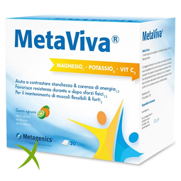Metaviva Magnesio Potassio Vitamina C 20 Bustine