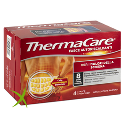 ThermaCare Fascia Autoriscaldante a Calore Terapeutico Schiena 4 Pezzi