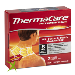 Thermacare Fasce Autoriscaldanti a Calore Terapeutico Collo/Spalla/Polso 2 Pezzi