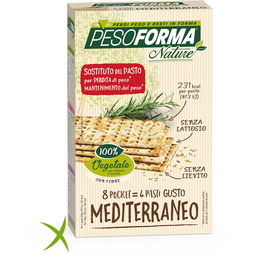 Pesoforma Pasto Mediterraneo 8 Pacchetti 240g