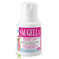 Saugella Girl Protettivo e Lenitivo Detergente Intimo 100 ml