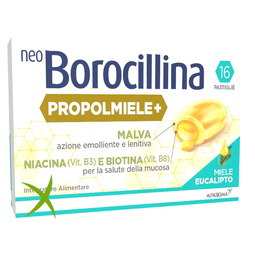 Neoborocillina Propolmiele+ Miele/Eucalipto 16 Pastiglie