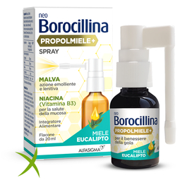 Neoborocillina Propolmiele+ Spray Miele Eucalipto 20 ml