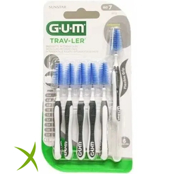 Gum Trav-Ler Iso 7 Scovolini Interdentali 2,6 mm 6 Pezzi