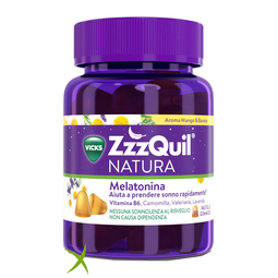 Vicks Zzzquil Natura Mango & Banana 30 Pastiglie Gommose