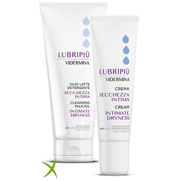 Vidermina Lubripiù Olio Latte 200 ml + Crema Lubrificante 30 ml