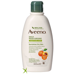 Aveeno Bagno Doccia Yogurt Albicocca & Miele 300 ml