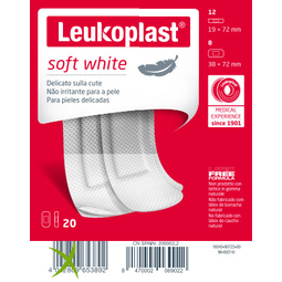 Leukoplast Soft White 20 Pezzi Assortiti