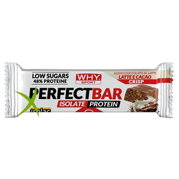 WhySport Perfect Bar Cioccolato al Latte e Cacao 50g