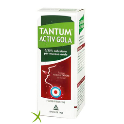 Tantum Verde Gola  250 mg/100 ml Spray per Mucosa Orale 15 ml