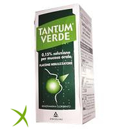 Tantum Verde  0,15% Soluzione per Mucosa Orale Flacone Nebulizzatore 30 ml 