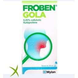 Froben Gola 0,25% Collutorio Flacone 160 ml 
