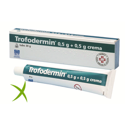 Trofodermin 0,5 g + 0,5 g Crema 30 g 