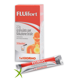 Fluifort  2,7g Granulato per Soluzione Orale 10 Bustine 