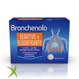 Bronchenolo Sed Fluid  7,5 mg + 55 mg 20 Pastiglie Gusto Menta