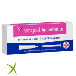 Vagisil Antimicotico 2% Crema Vaginale 1 Tubo 30g con 6 Applicatori Monouso