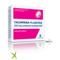 Tachipirina Flashtab 500 mg 16 Compresse Orodispersibili 