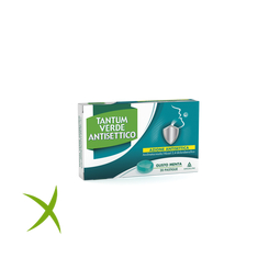 Tantum Verde Antisettico 20 Pastiglie Gusto Menta
