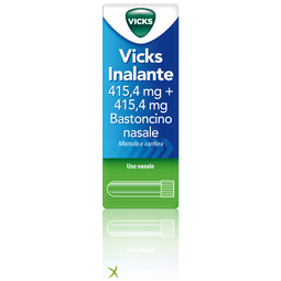 Vicks Inalante 415,4mg+415,4mg Bastoncino Nasale 1 Tubo