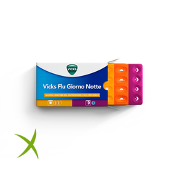 Vicks Flu Giorno Notte Compresse 12 Compresse Giorno + 4 Compresse Notte