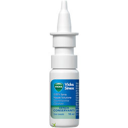 Vicks Sinex Spray Nasale Soluzione 1 Flacone 10 ml con Pompa Dosatrice