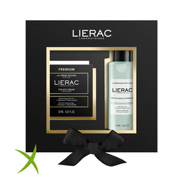 Lierac Set Natale Premium Crema Occhi 20 ml + Struccante Occhi 100 ml