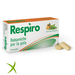 Pumilene Respiro Caramelle per la Gola Menta Mandarino 70 g