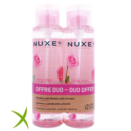 Nuxe Very Rose Soothing Cleansing Micellar Water 2 Pezzi da 400 ml