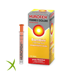 Nurofen Febbre Dolore Bambini 100mg/5ml Fragola 150ml