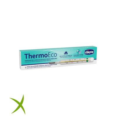 Chicco Termometro Thermo Eco Vetro per Neonati