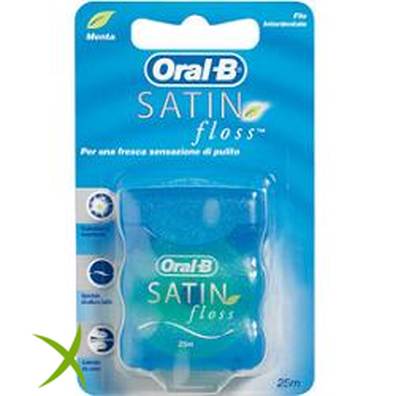 Oral-B Satin Floss Filo Interdentale 25 Metri