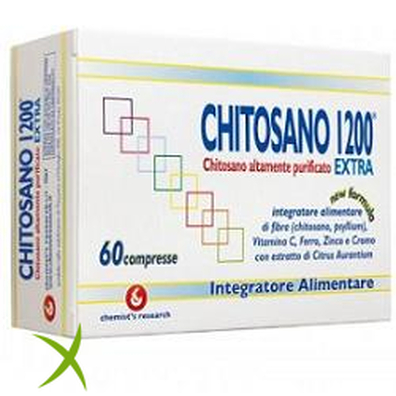 Chitosano 1200 Extra 60 Compresse