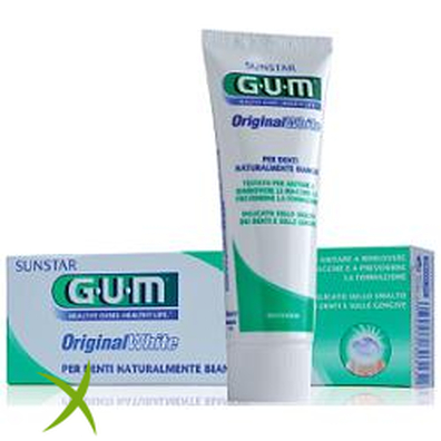 Gum Original White Dentifricio 75 ml
