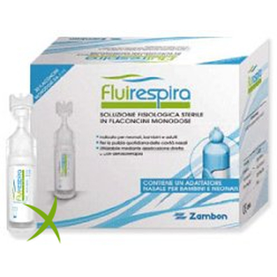 Fluirespira Soluzione Fisiologica Sterile 30 Flaconcini Monodose 5ml